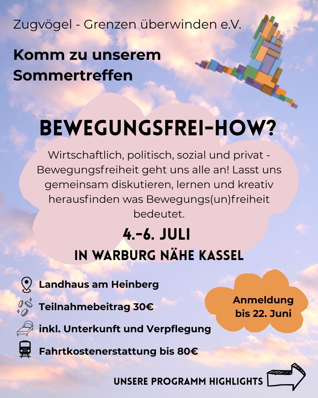 Sommertreffen Sharepic